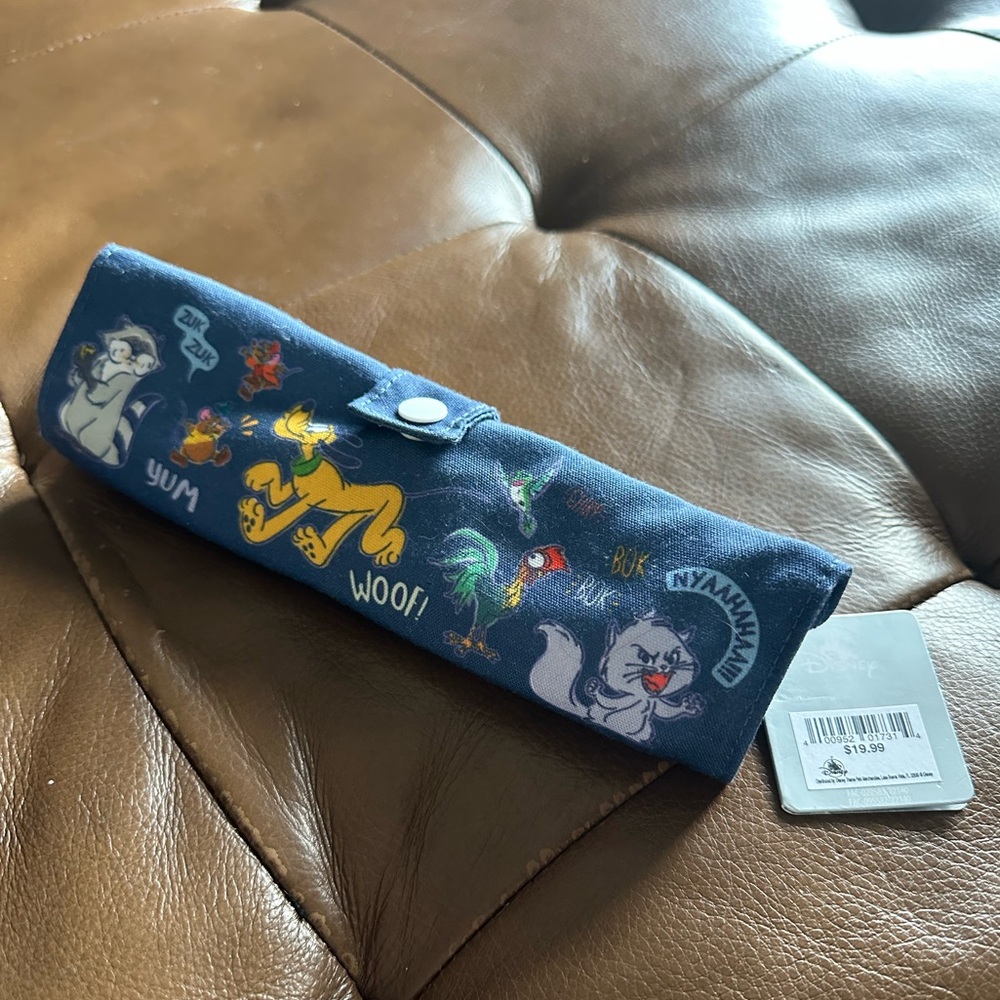 Disney Parks Critters Chaos Collection Reusable Wooden Utensils